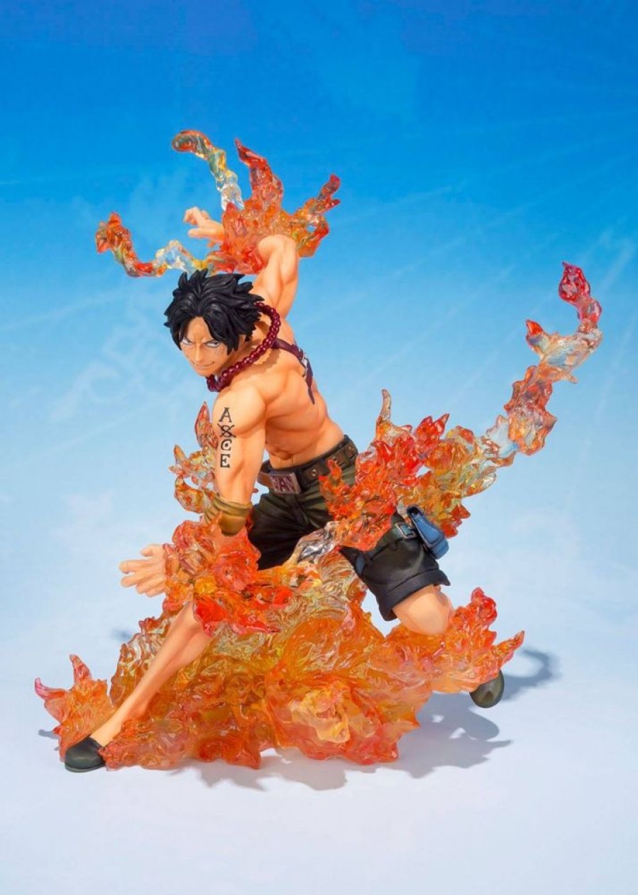 Shop Bandai Tamashii Nations One Piece Figure | One Piece - Portgas D. Ace / Figuartszero - Brother'S Bond Statue: Bandai Tamashii Natio