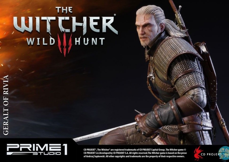 Shop Prime 1 Studio Reorderer | Witcher 3 Wild Hunt - Geralt Of Riva Statue - Limited Edition: Prime 1 Studio