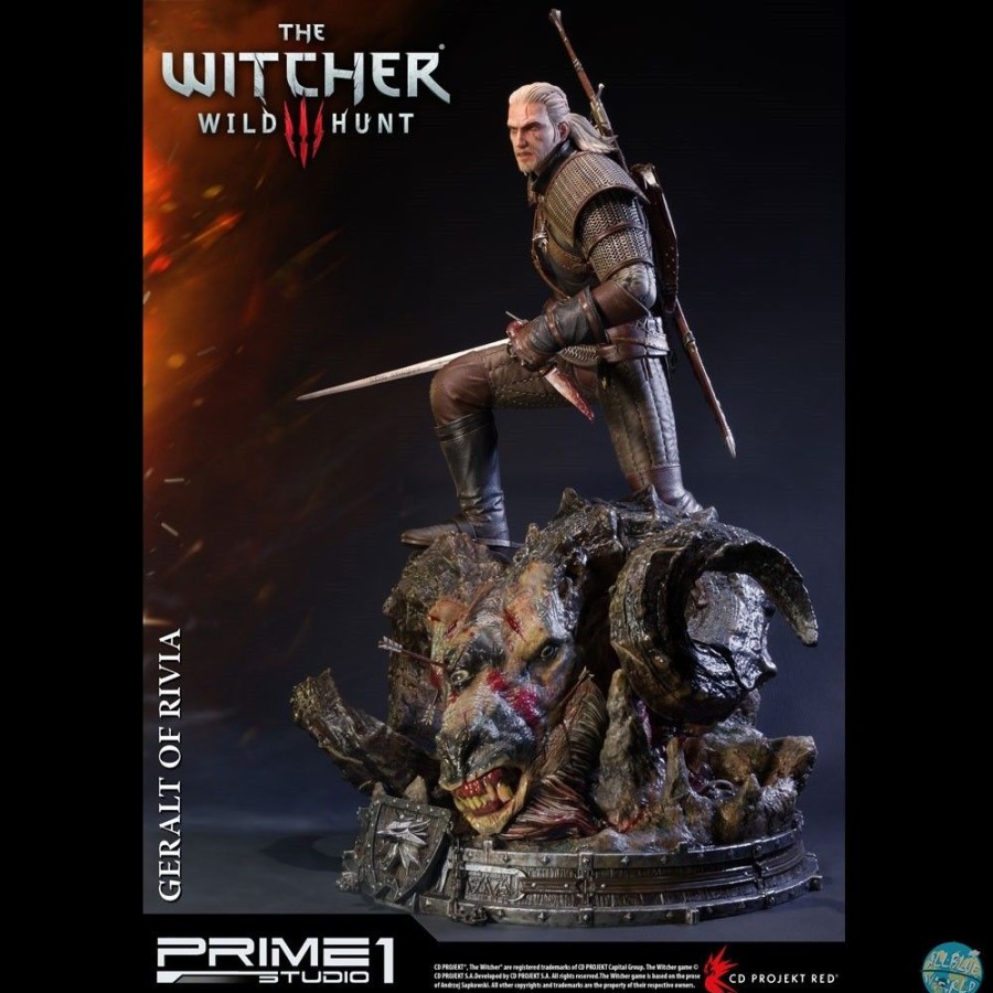 Shop Prime 1 Studio Reorderer | Witcher 3 Wild Hunt - Geralt Of Riva Statue - Limited Edition: Prime 1 Studio