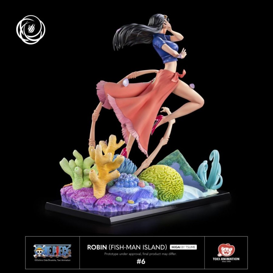 Shop Tsume Tsume Figuren & Statuen | One Piece - Nico Robin Statue / Fish-Man Island - Ikigai: Tsume