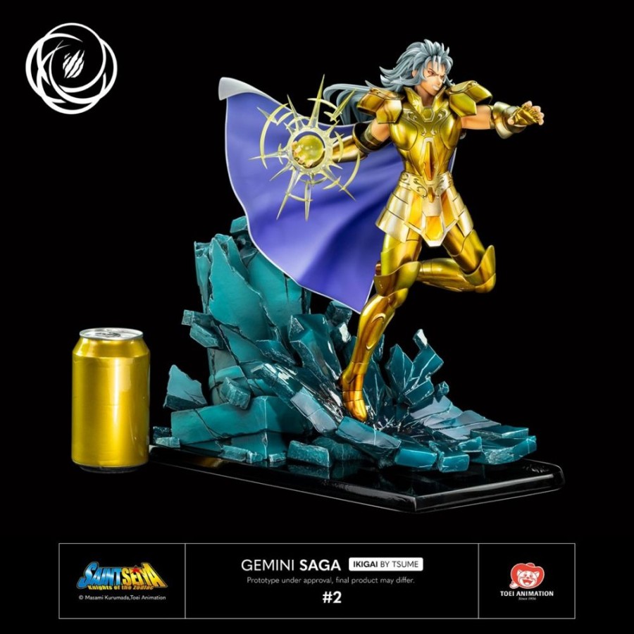 Shop Tsume Premium Statues | Saint Seiya - Gemini Saga Statue / Ikigai: Tsume