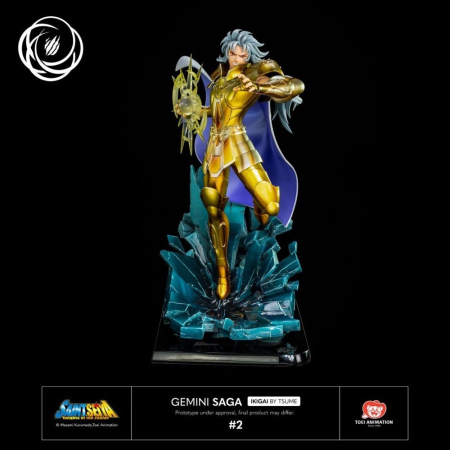 Shop Tsume Premium Statues | Saint Seiya - Gemini Saga Statue / Ikigai: Tsume