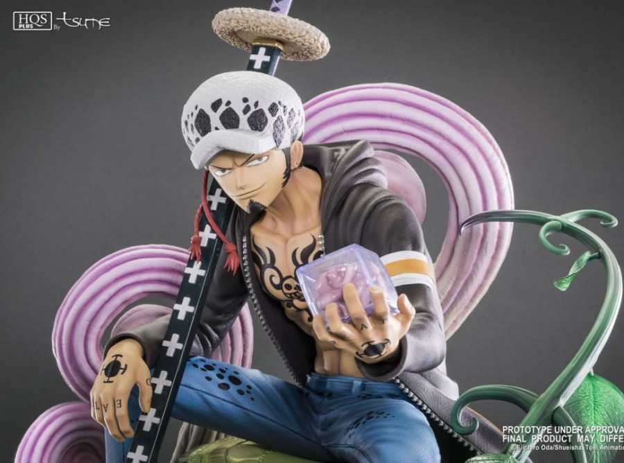 Shop Tsume One Piece Figure | One Piece - Trafalgar D. Water Law Hqs+: Tsume