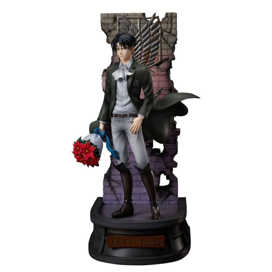 Shop Furyu Premium Statues | Attack On Titan The Final Season - Levi Statue / Birthday: Furyu