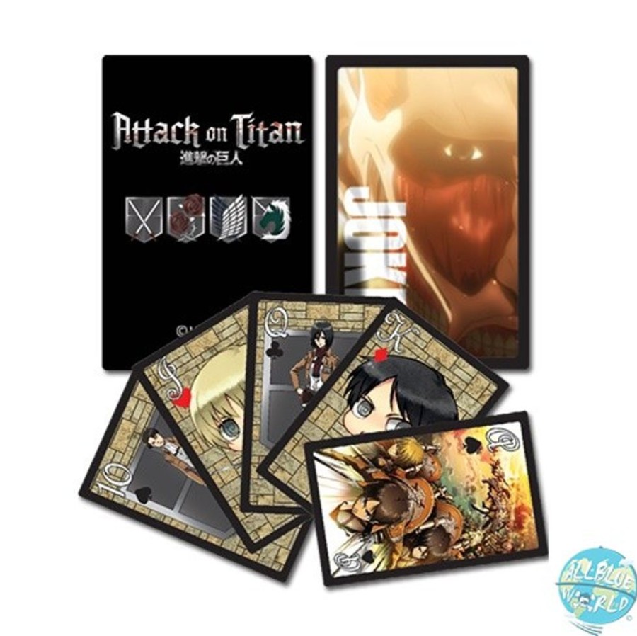 Shop GE Animation Card Games & Accessories | Attack On Titan - Kartenspiel / Poker: Ge Animation