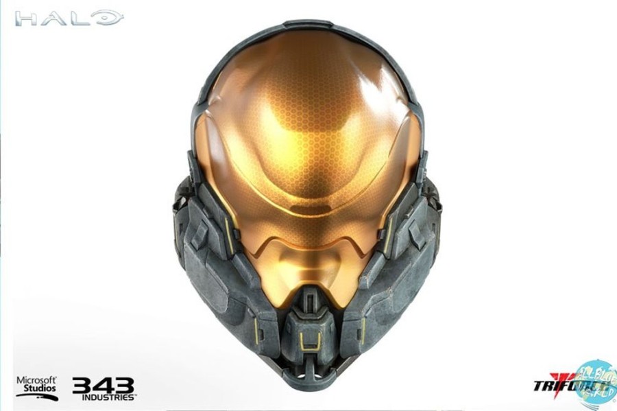 Shop Triforce Replika | Halo 5 Spartan Kelly-087 Helm Replika: Triforce