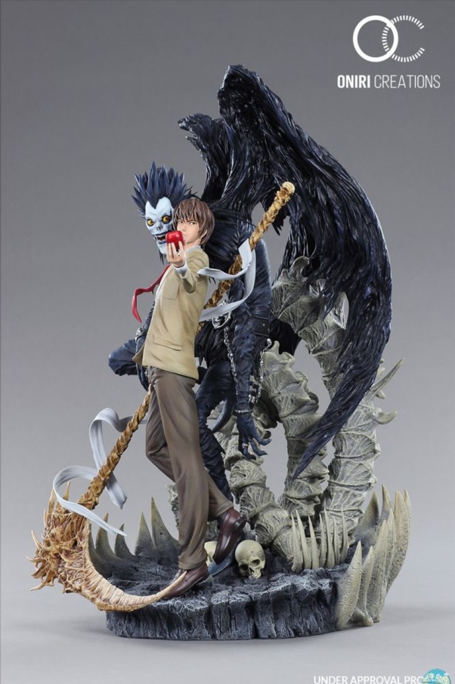 Shop Oniri Creations Bags | Death Note - Light & Ryuk Diorama: Oniri Creations