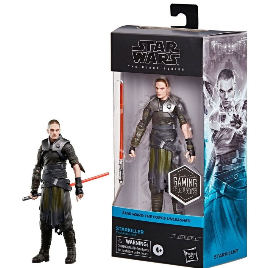 Shop Hasbro Action Figures | Star Wars: The Force Unleashed - Starkiller Actionfigur / Black Series Gaming Greats: Hasbro