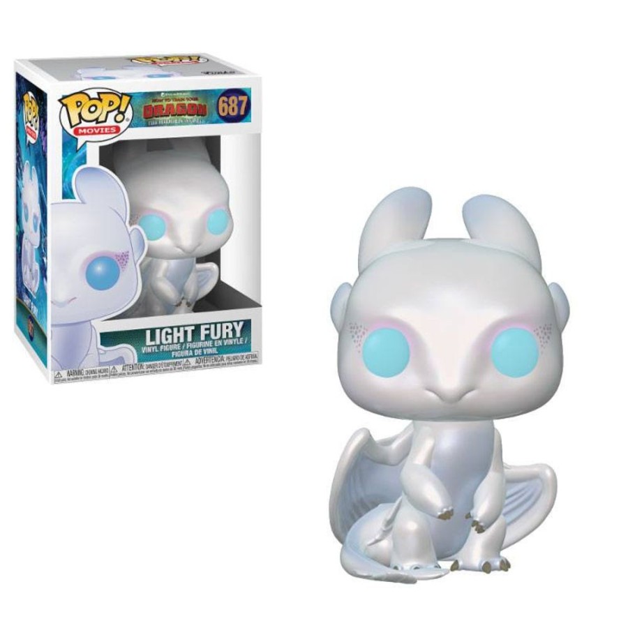 Shop Funko Collectibles | Drachenzahmen Leicht Gemacht 3 - Light Fury Figur / Pop!: Funko