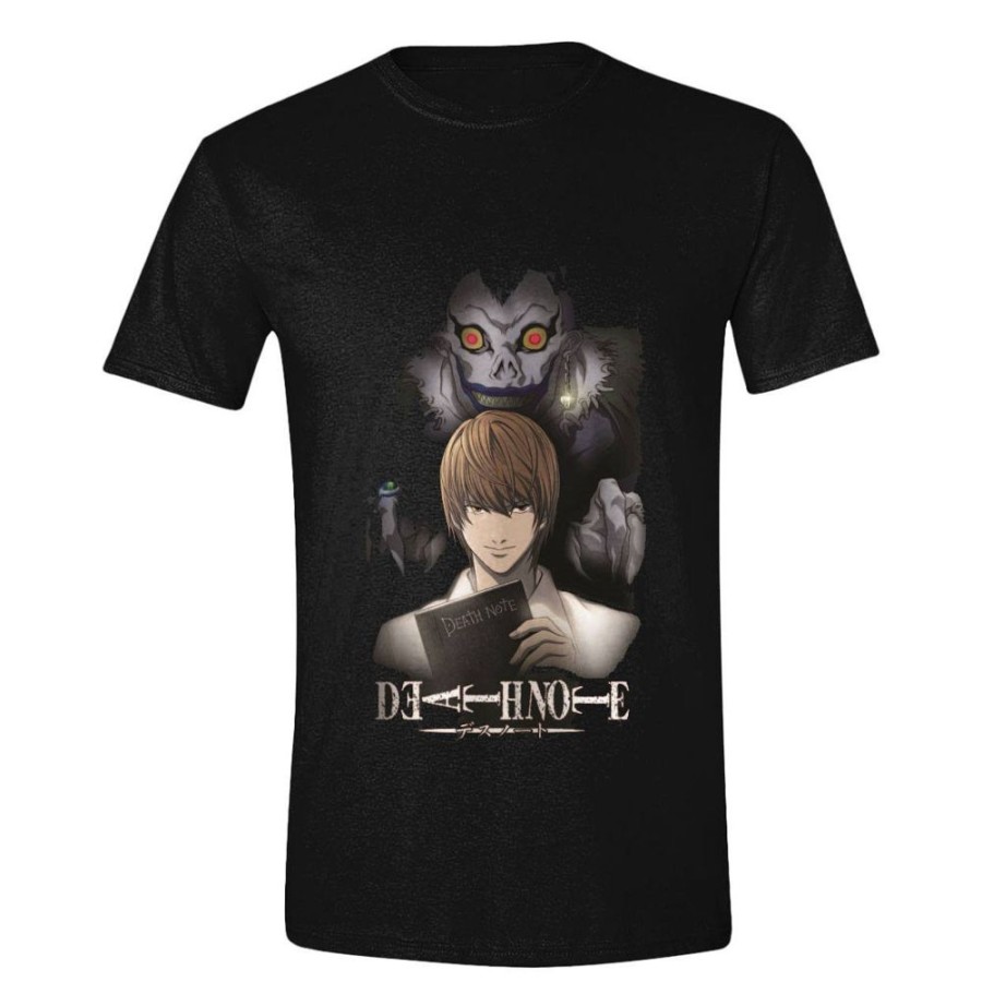 Shop PCM Shirts, Hoodys & Tanks | Death Note - T-Shirt / Ryuk Behind The Death - Unisex M: Pcm