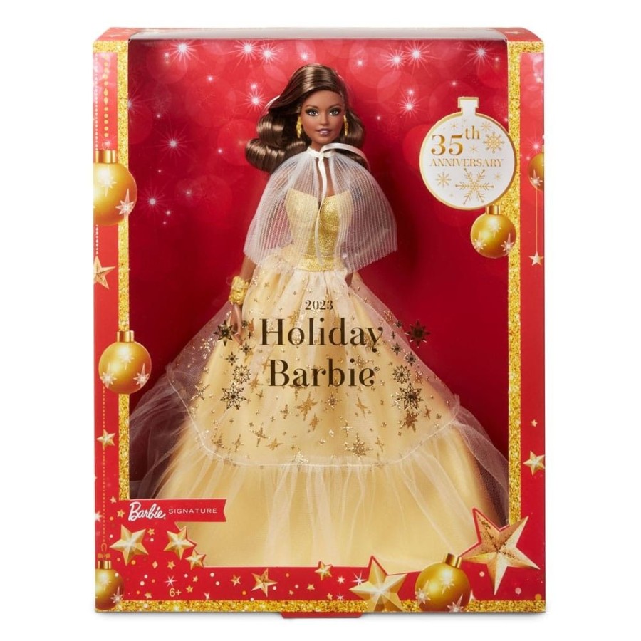 Shop Mattel Action Figures | Barbie - Holiday Barbie # 2 Puppe / Signature Puppe 2023: Mattel