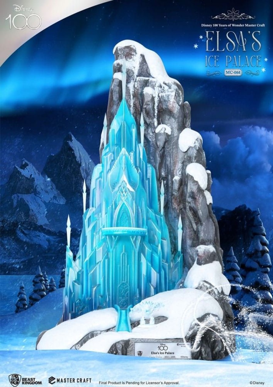 Cinema & Comic Beast Kingdom Toys | Disney - 100 Years Of Wonder - Elsa'S Palace / Master Craft: Beast Kingdom Toys