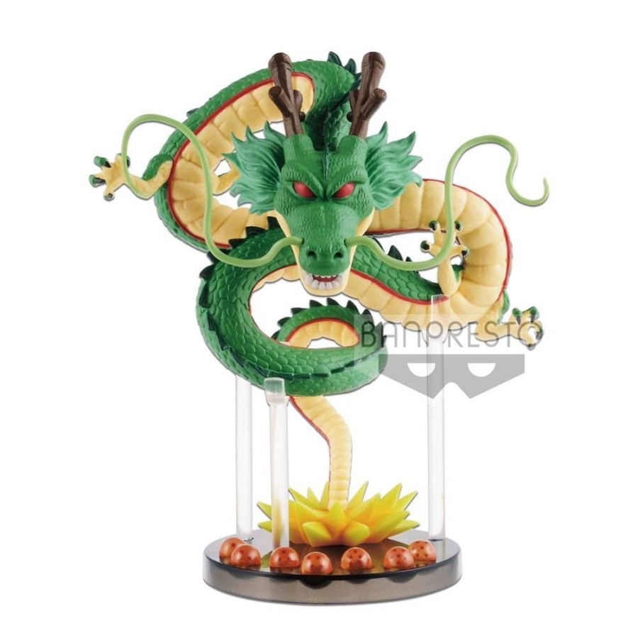 Shop Banpresto Collectibles | Dragonball Z - Mega Shenlong & Dragonballs Figur / Wcf: Banpresto