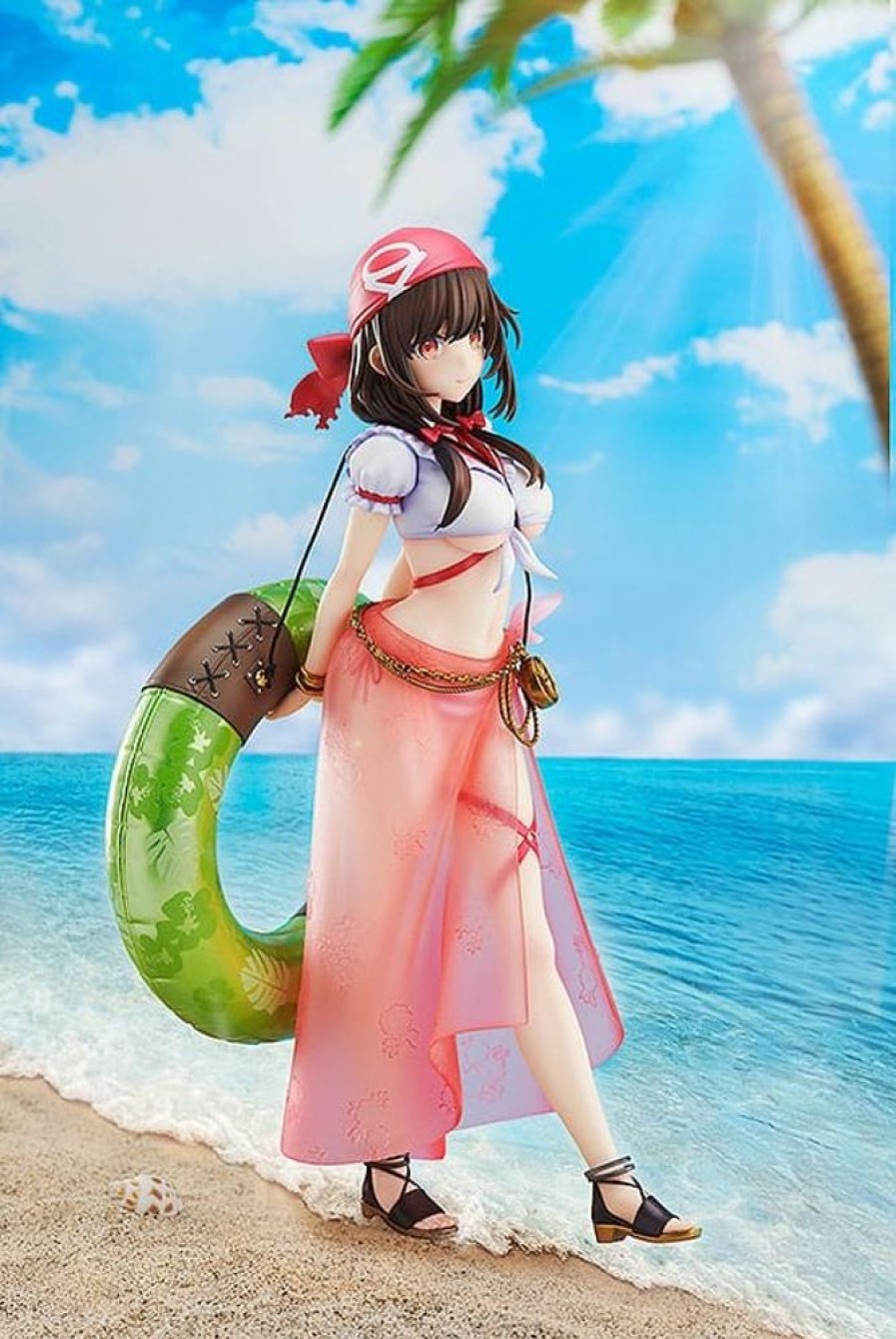 Shop Kadokawa Statues, Busts & Figures | Kono Subarashii Sekai Ni Shukufuku Wo! - Yunyun Statue / Light Novel Cosplay On The Beach Ver.: Kado