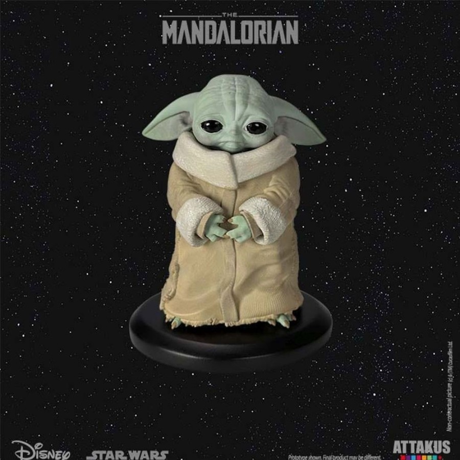 Games & Tv Default | Star Wars The Mandalorian Classic Collection - Grogu Feeling Sad Statue: Attakus