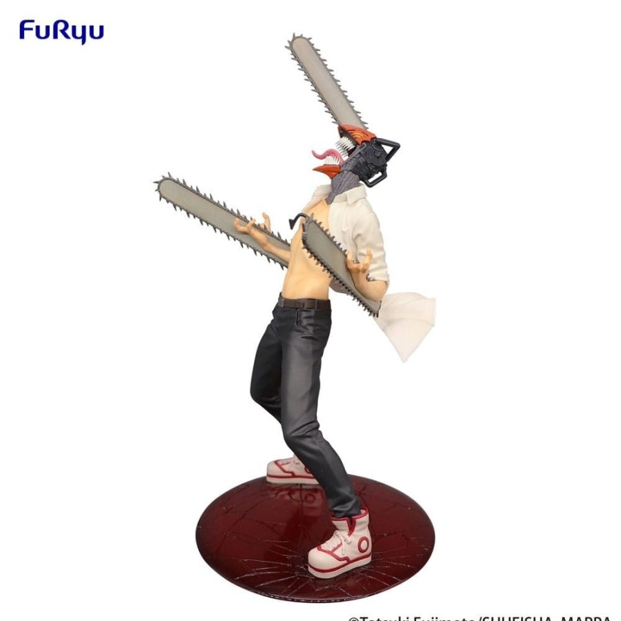 Shop Furyu Anime Prize Figures | Chainsaw Man Exceed Creative - Chainsaw Man Statue: Furyu