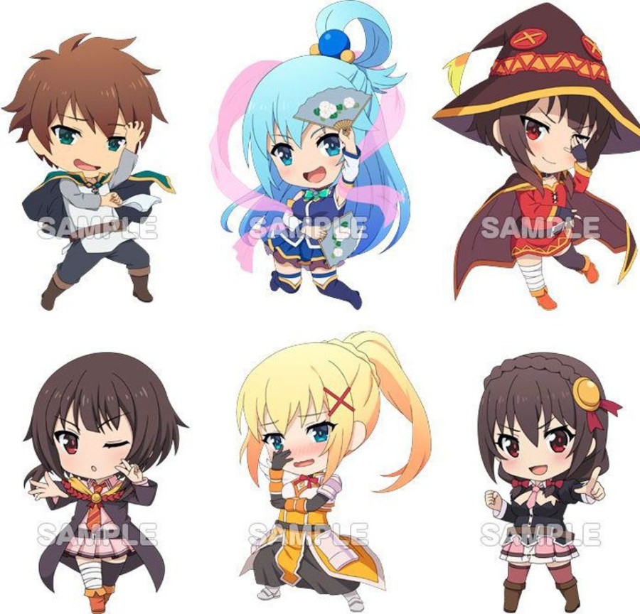 Shop Good Smile Company Keychain | Konosuba Crimson Legend - Schlusselanhanger Nendoroid Plus 6Er-Pack: Good Smile Company