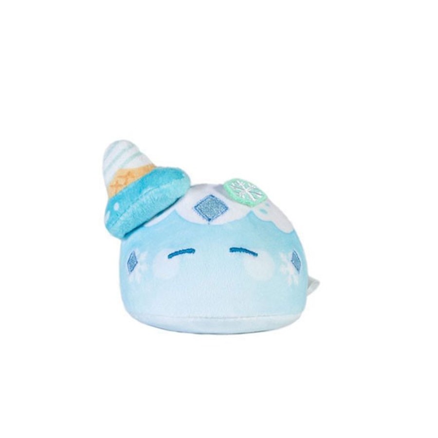 Shop MiHoYo Plushies/Pillows | Genshin Impact - Kryo Slime Pluschfigur / Slime Sweets Party - Ice Cream Style: Mihoyo