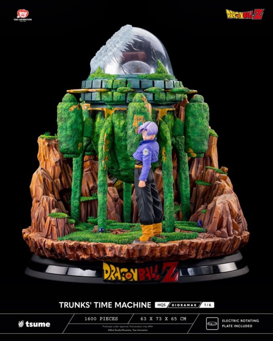 Shop Tsume Premium Statues | Dragon Ball Z - Trunks ' Time Machine / Hqs Dioramax: Tsume