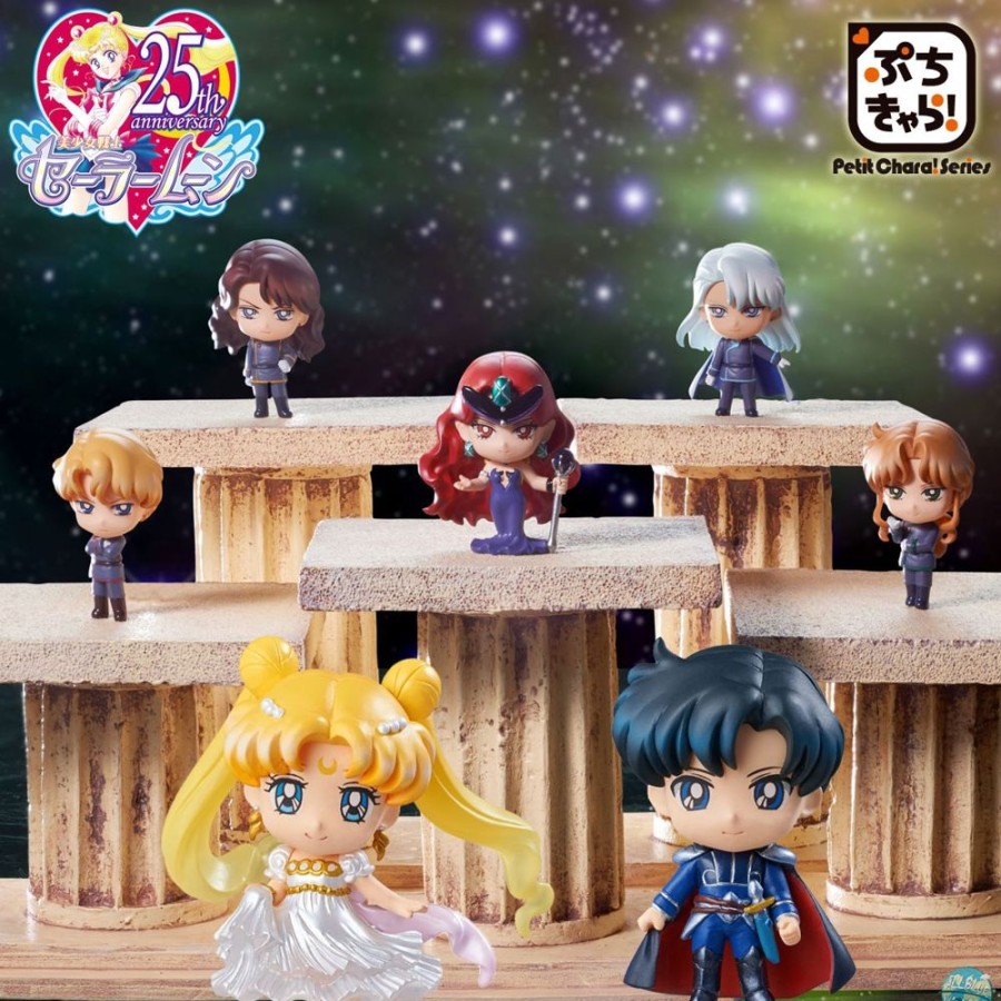 Shop MegaHouse Collectibles | Sailor Moon - Minifiguren 7Er-Set - Petit Chara / Dark Kingdom: Megahouse