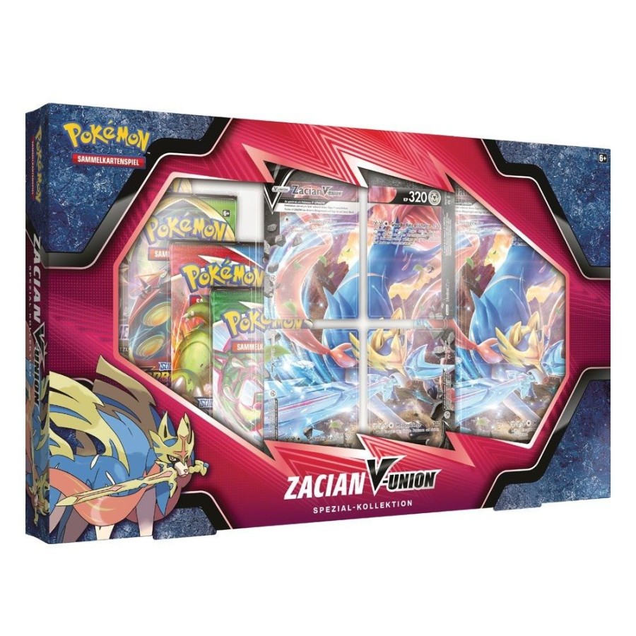 Shop Pokémon Company Kartenspiele & Zubehor | Pokemon Tcg - V-Union Zacian / Spezial-Kollektion: Pokemon Company