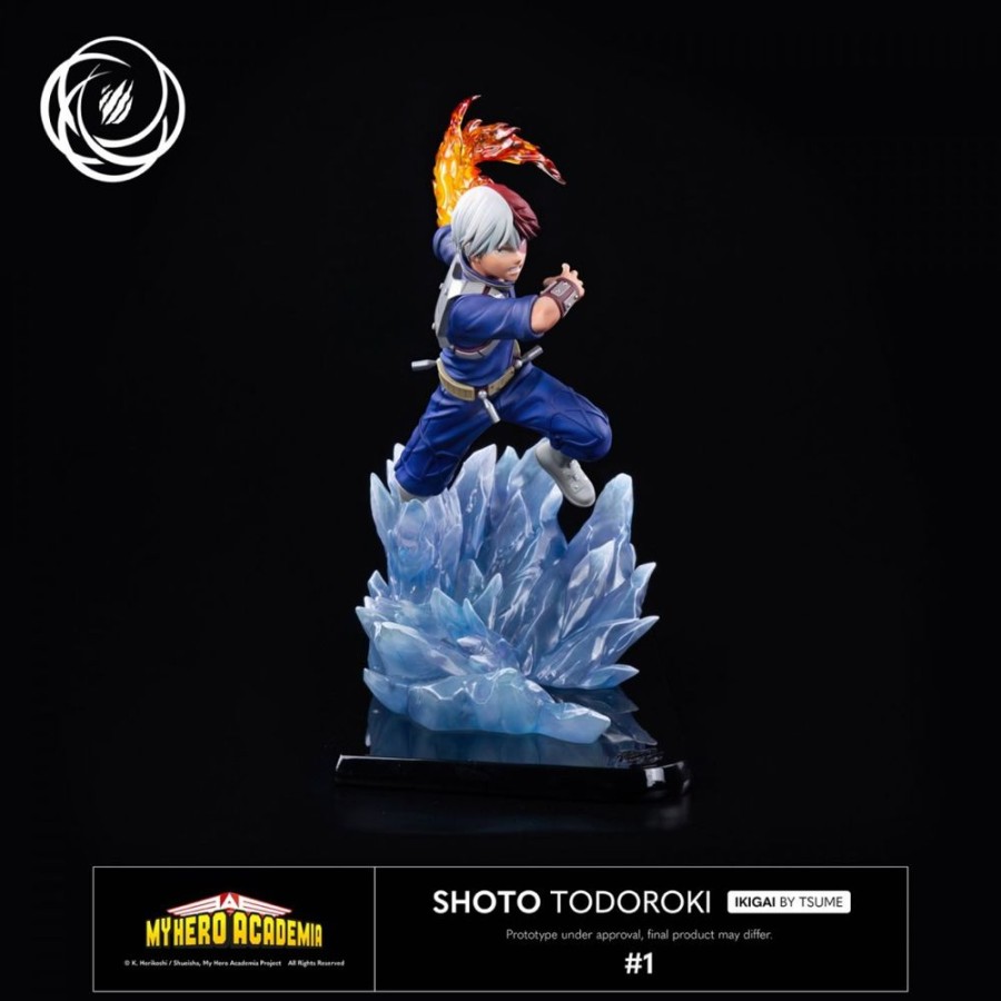 Shop Tsume Tsume Figuren & Statuen | My Hero Academia - Shoto Todoroki Statue / Ikigai: Tsume