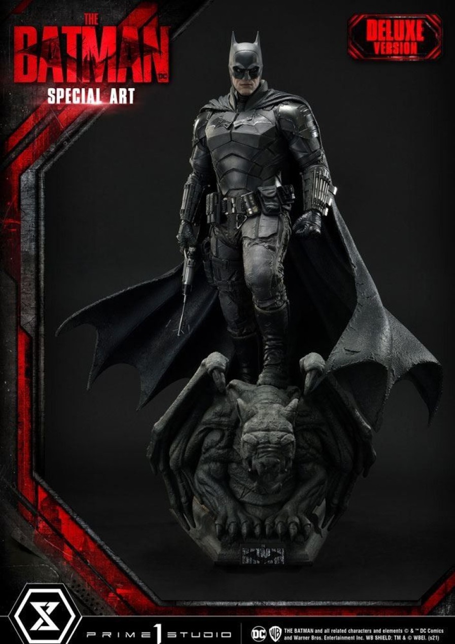 Shop Prime 1 Studio Premium Statues | The Batman - Batman Statue / Special Art Edition - Bonus Version: Prime 1 Studio