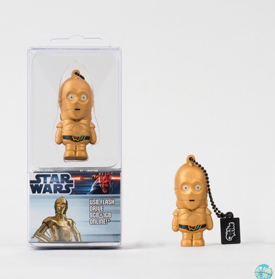 Shop Tribe Usb-Sticks | Star Wars Tribe Usb Stick C-3Po 8Gb 2.0