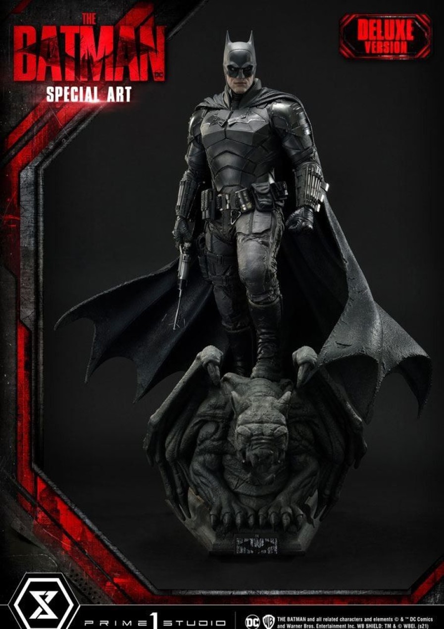 Shop Prime 1 Studio Tsume Figuren & Statuen | The Batman - Batman Statue / Special Art Edition - Bonus Version: Prime 1 Studio