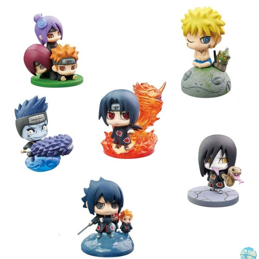 Shop MegaHouse Collectibles | Naruto Shippuuden - 1X Minifigur M. Blindbox - Petit Chara Land / Naruto & Akatsuki: Megahouse