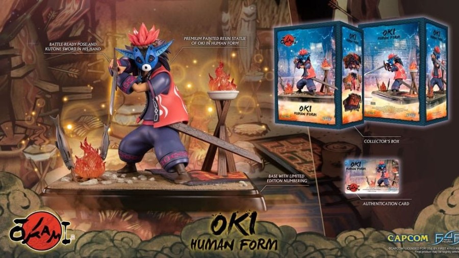 Shop First 4 Figures Premium Statues | Okami - Oki (Human Form) Statue: First 4 Figures