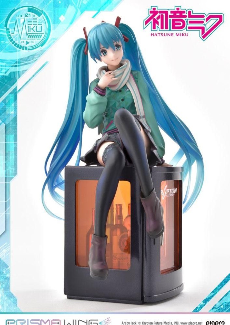 Shop Prime 1 Studio Statues, Busts & Figures | Hatsune Miku - Hatsune Miku Statue / Prisma Wing - Art By Lack: Prime 1 Studio