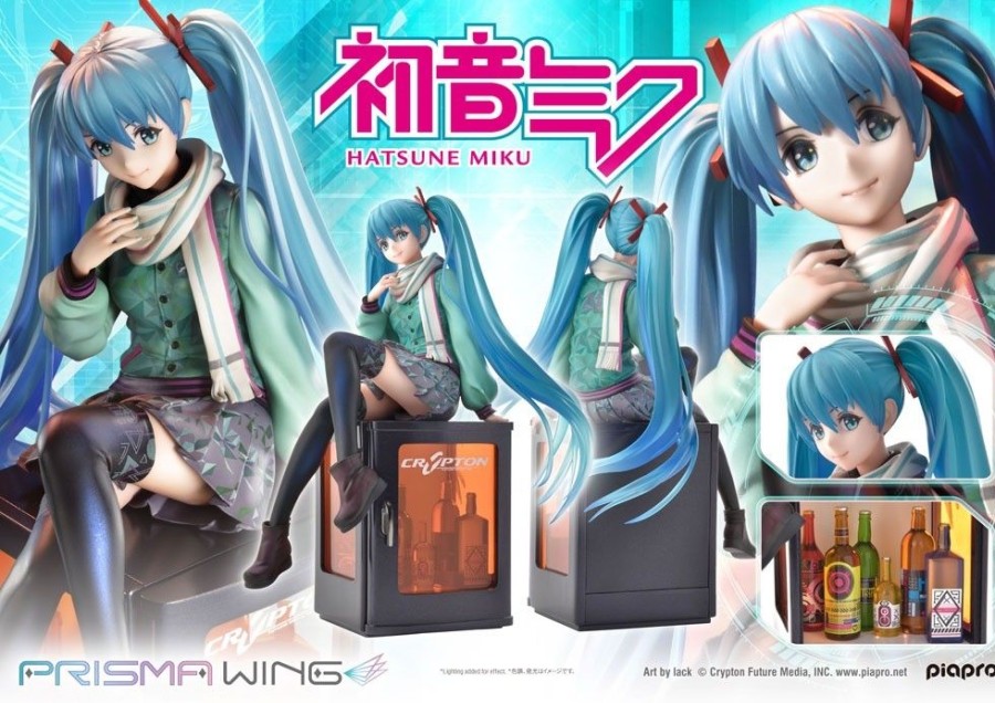 Shop Prime 1 Studio Statues, Busts & Figures | Hatsune Miku - Hatsune Miku Statue / Prisma Wing - Art By Lack: Prime 1 Studio