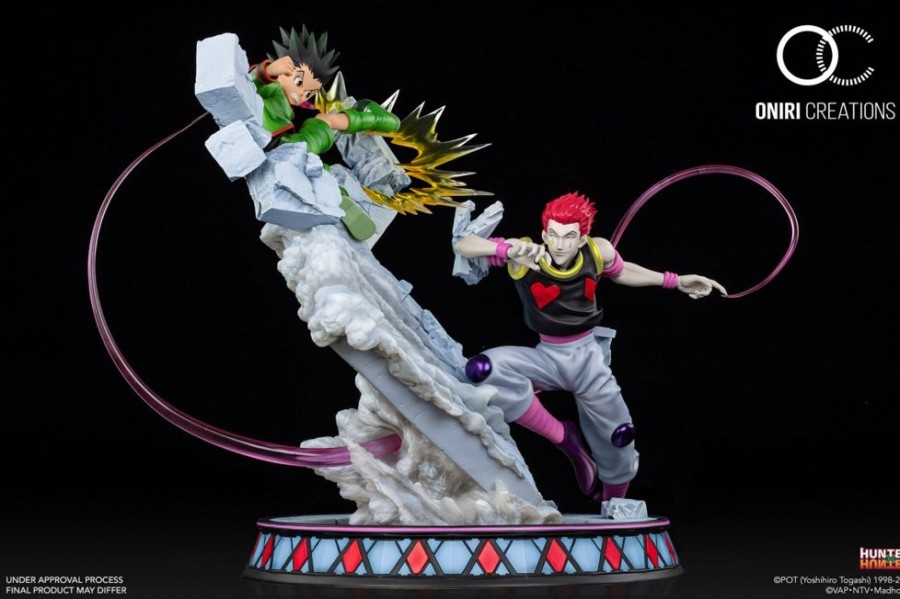 Shop Oniri Creations Premium Statuen | Hunter X Hunter - Gon Vs Hisoka Diorama / Battle At The Heavens Arena: Oniri Creations