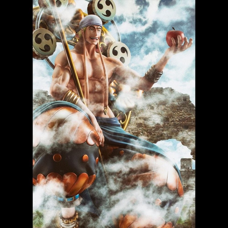 Shop MegaHouse One Piece Figuren | One Piece - Enel Statue / - The Only God Of Skypiea - Neo Maximum P.O.P: Megahouse