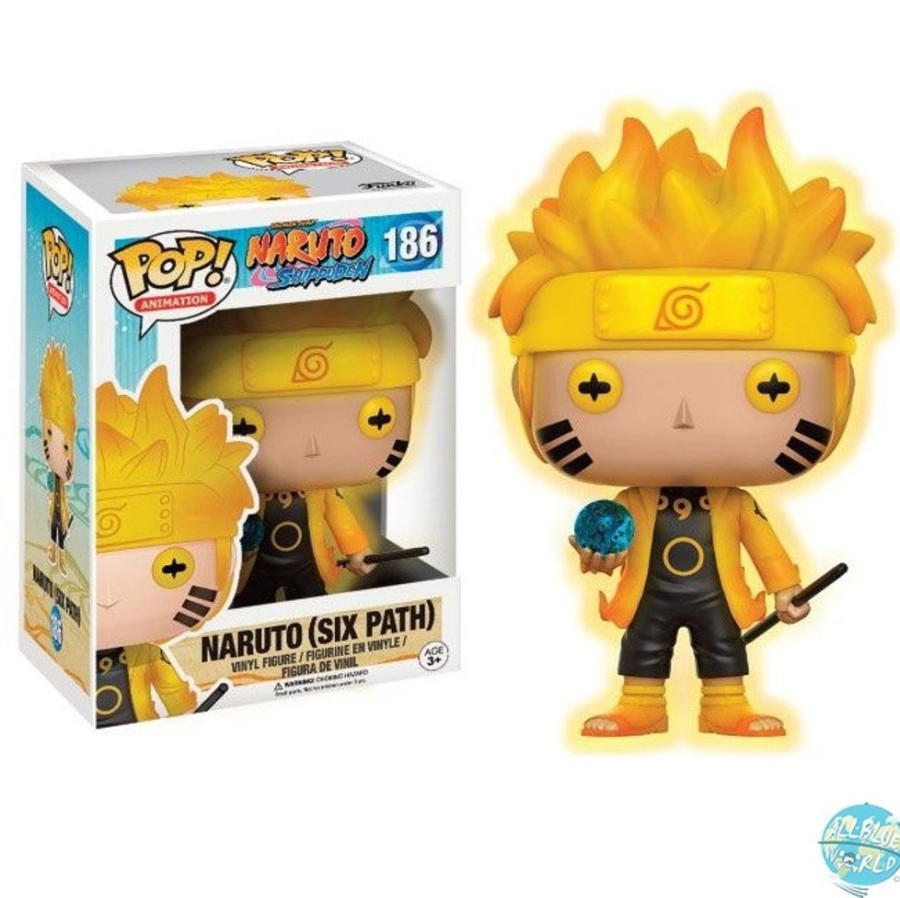 Shop Funko Collectibles | Naruto Shippuden - Naruto (Six Path) Figur - Pop: Funko