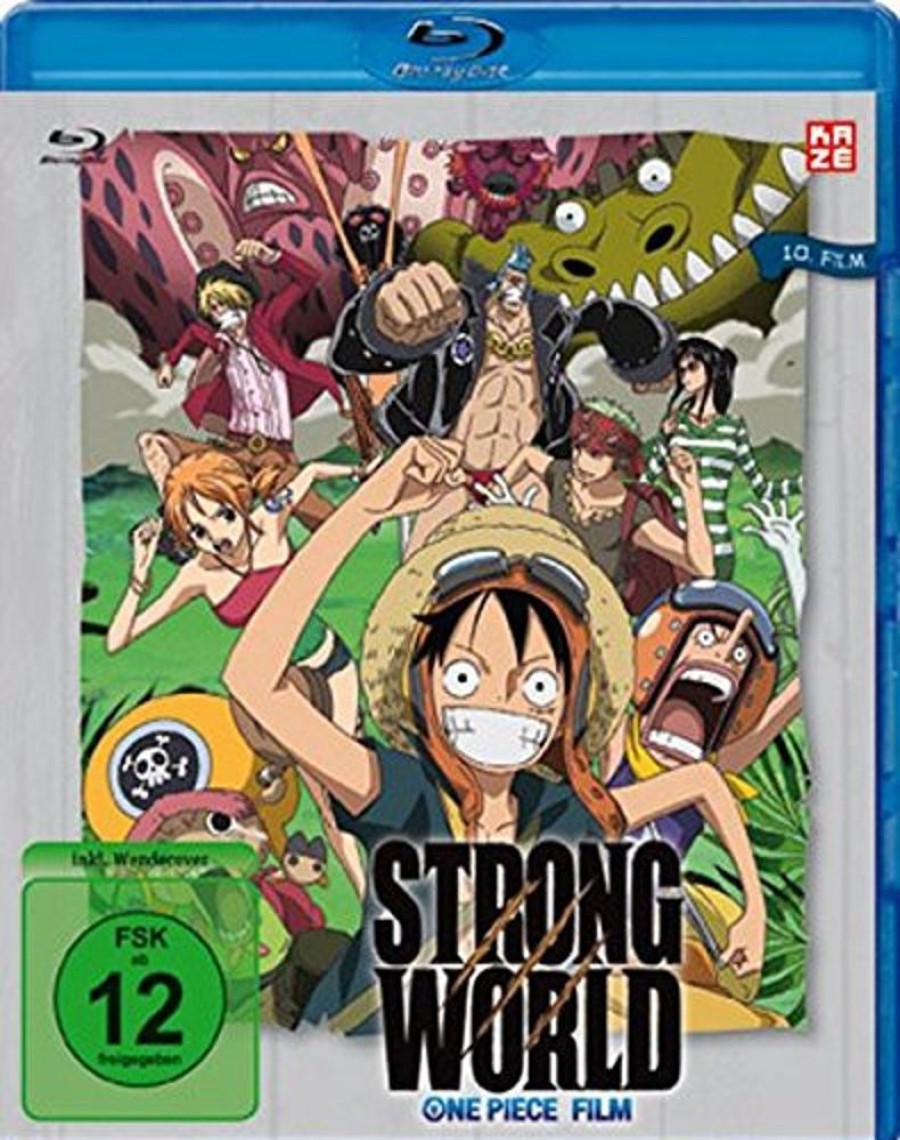 Shop Kaze / AV Visionen GmbH Series, Films & Soundtrack | One Piece 10. Film: Strong World / Blu-Ray: Kaze