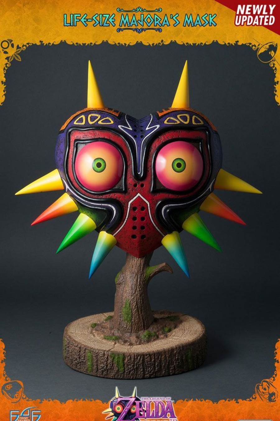 Shop First 4 Figures Replica | The Legend Of Zelda Majora'S Mask 3D - Majoras Maske Life-Size Replika: First 4 Figures