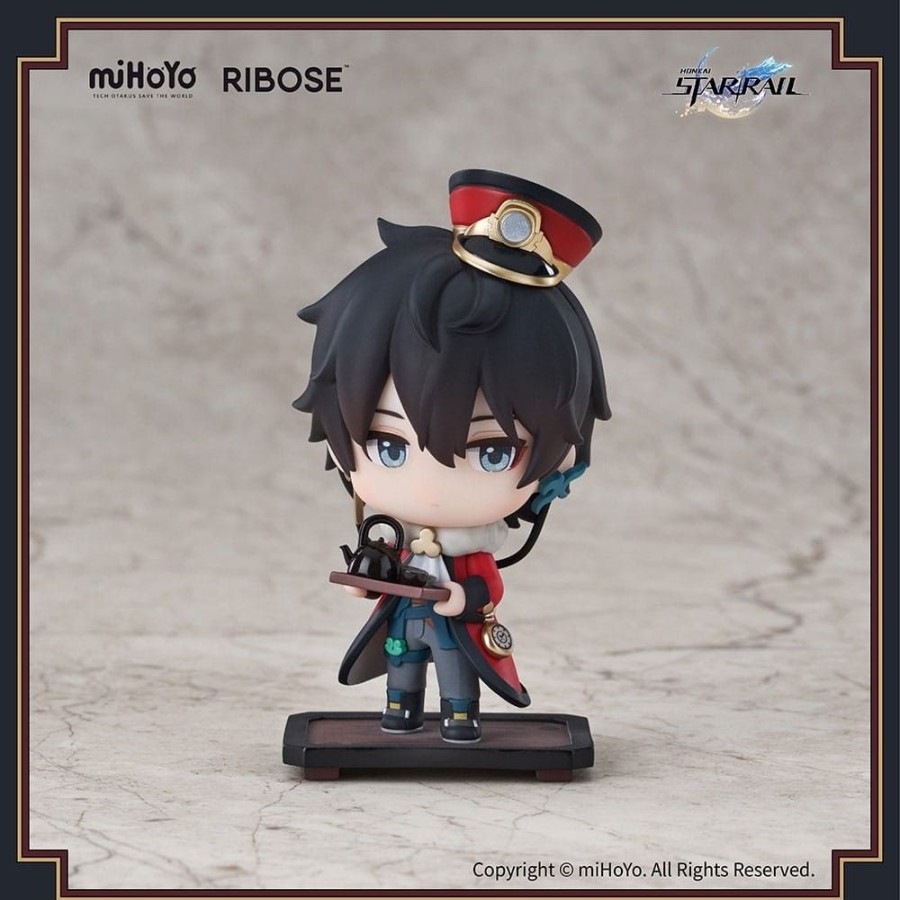 Games & Tv Ribose | Honkai: Star Rail - Welcome To Train Tea Party Chibi Dan Heng Figur: Ribose