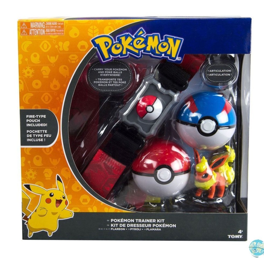 Shop Tomy Collectibles | Pokemon - Trainer-Set: Tomy