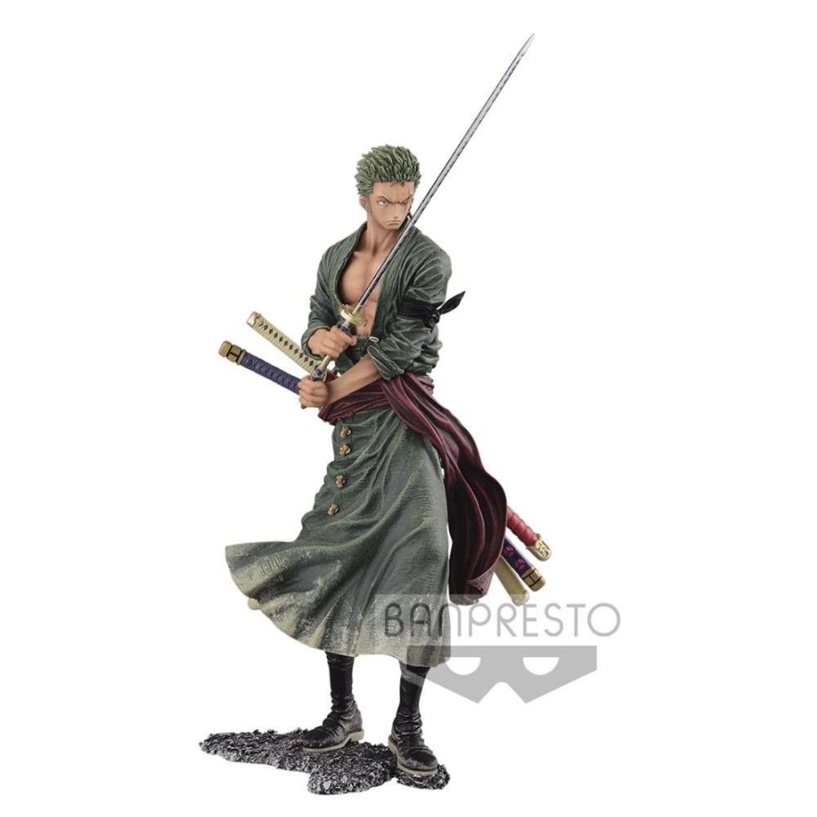 Shop Banpresto One Piece Figure | One Piece - Roronoa Zoro Figur - Creator X Creator / Version A: Banpresto