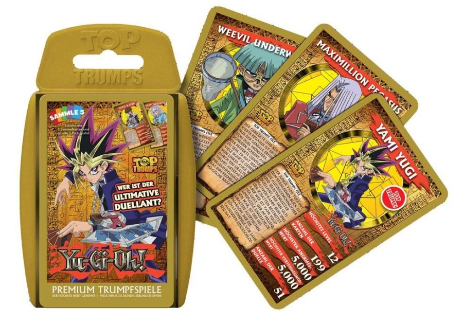 Shop Winning Moves Card Games & Accessories | Yu-Gi-Oh! - Kartenspiel Top Trumps - Deutsche Version: Winning Moves