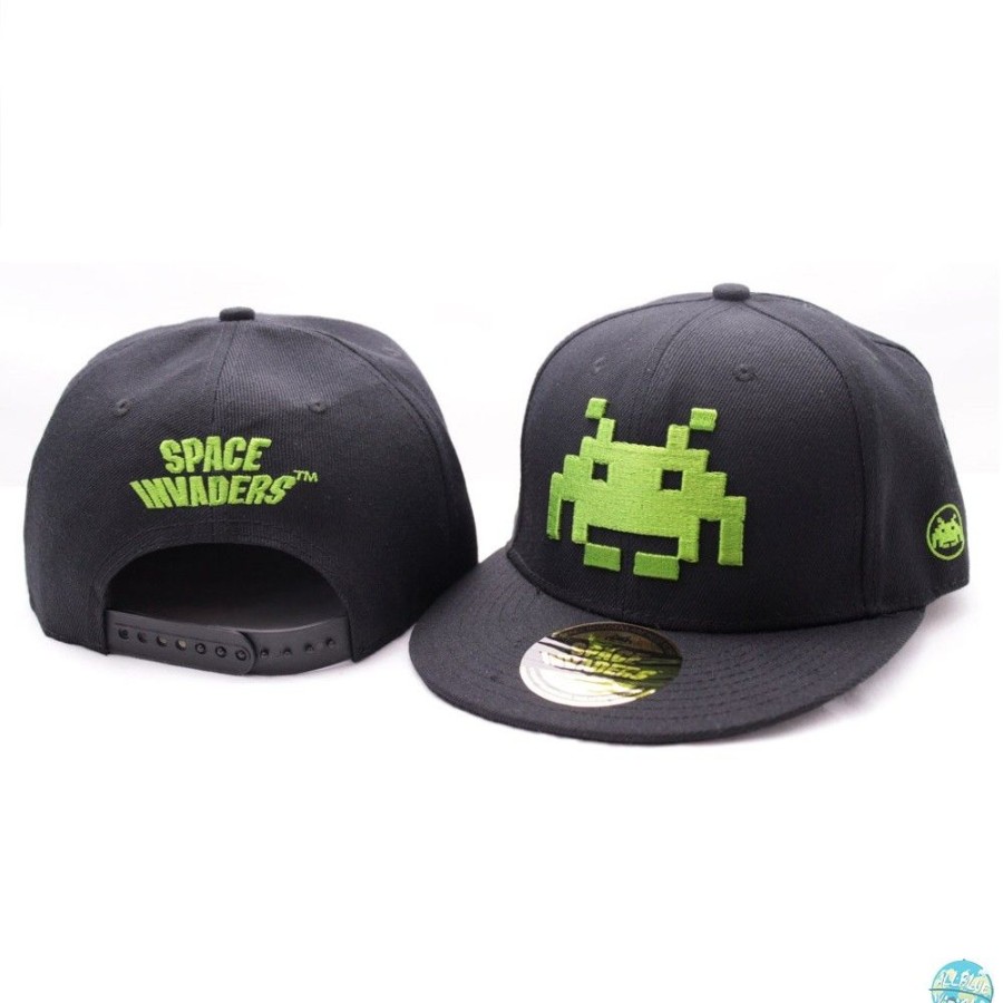 Shop CODI Caps, Hats & Caps | Space Invaders - Baseball Cap - Green Logo: Codi