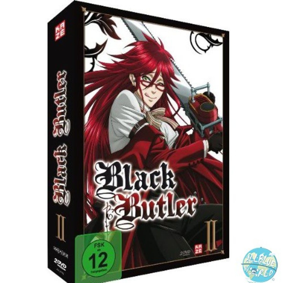 Shop Kaze / AV Visionen GmbH Series, Films & Soundtrack | Black Butler Box 2 Ep.8-13 Dvd: Kaze