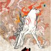 Shop POPbuddies Postkarten / Poster / Wallscrolls | Okami - Amaterasu And Celestial Brush Gods Wallscroll: Popbuddies