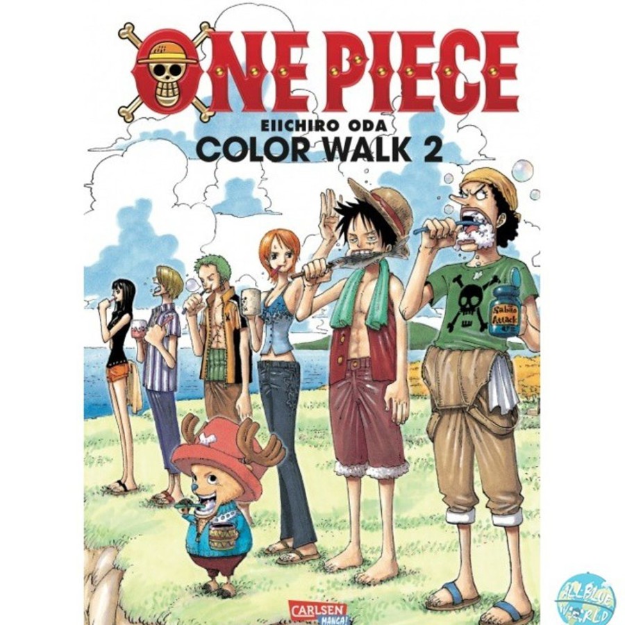 Shop Carlsen Verlag Artbooks | One Piece Color Walk 2 Artbook: Carlson Verlag