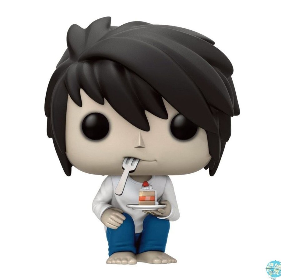 Shop Funko Collectibles | Deat Note - L Mit Kuchen Figur - Pop: Funko