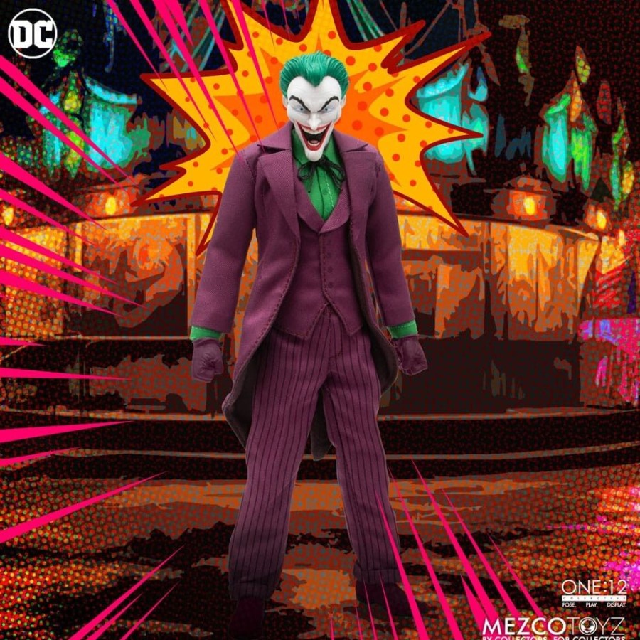 Cinema & Comic Mezco Toys | Dc Comics - The Joker Actionfigur (Golden Age Edition): Mezco Toys