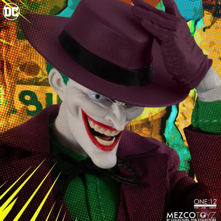 Cinema & Comic Mezco Toys | Dc Comics - The Joker Actionfigur (Golden Age Edition): Mezco Toys