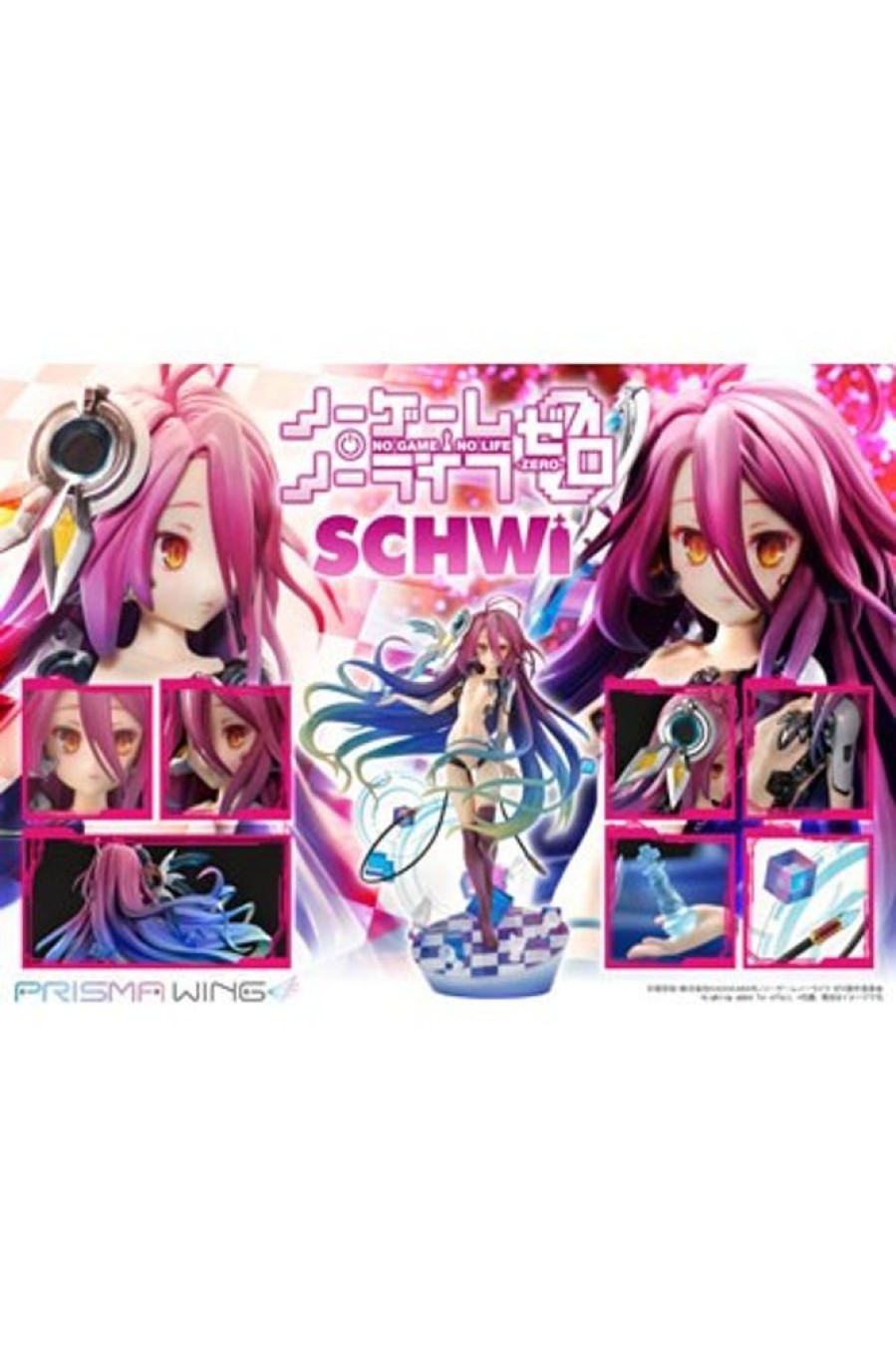 Shop Prime 1 Studio Premium Statues | No Game No Life - Schwi Statue / Prisma Wing: Prime 1 Studio